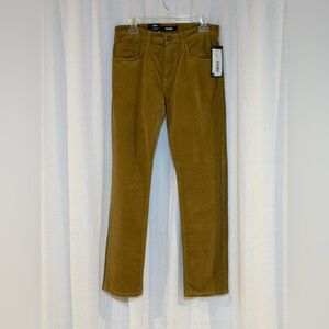 Mavi Men's Mustard Brown Corduroy Pants